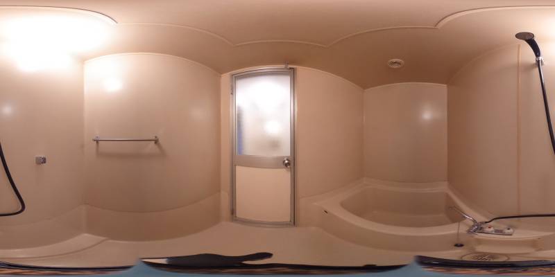 パノラマ画像バスルーム