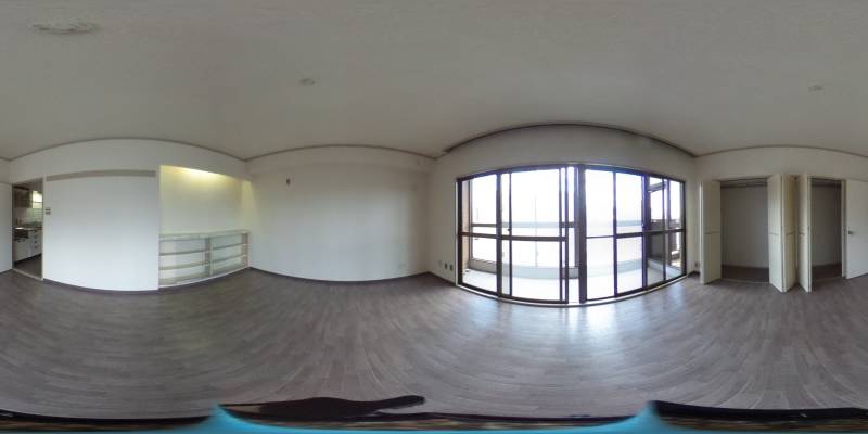 パノラマ画像洋室