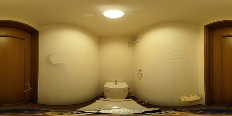 パノラマ画像トイレ