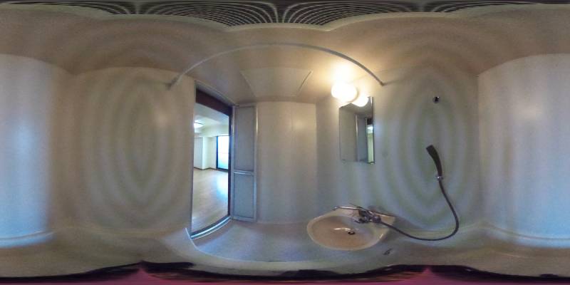パノラマ画像バスルーム