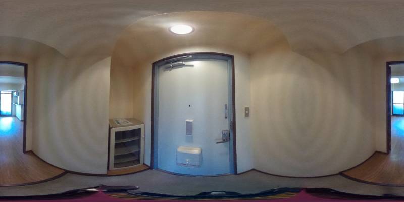 パノラマ画像玄関