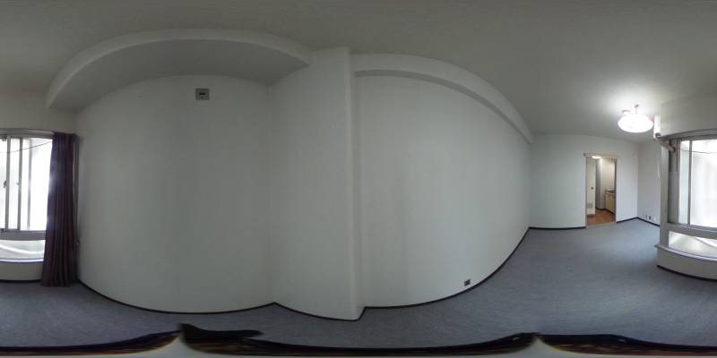 パノラマ画像洋室