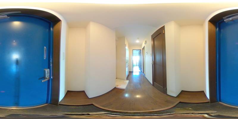 パノラマ画像玄関