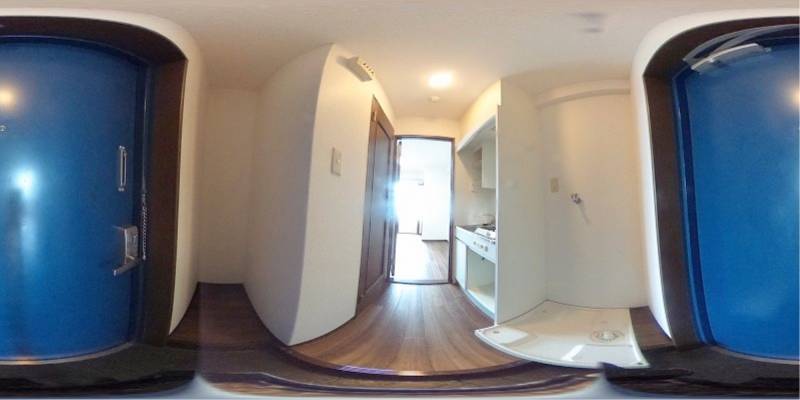 パノラマ画像玄関