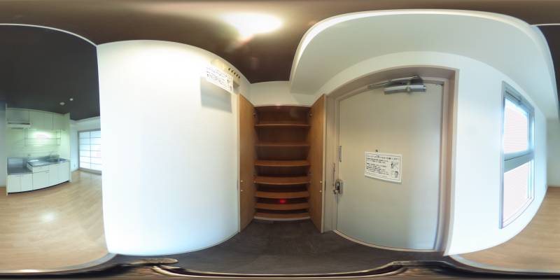 パノラマ画像玄関