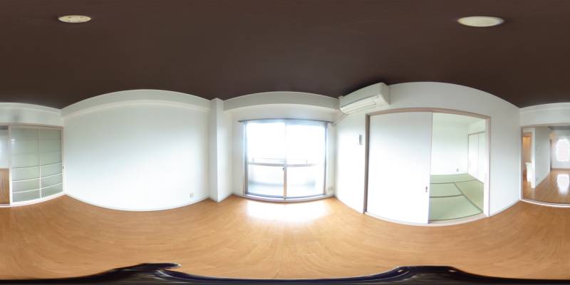 パノラマ画像洋室