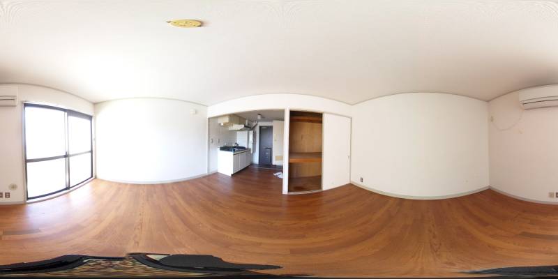 パノラマ画像洋室