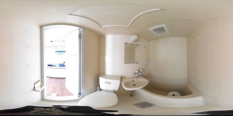 パノラマ画像バスルーム