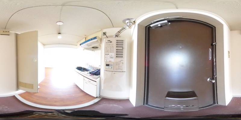 パノラマ画像玄関