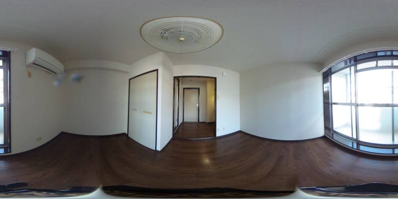 パノラマ画像洋室