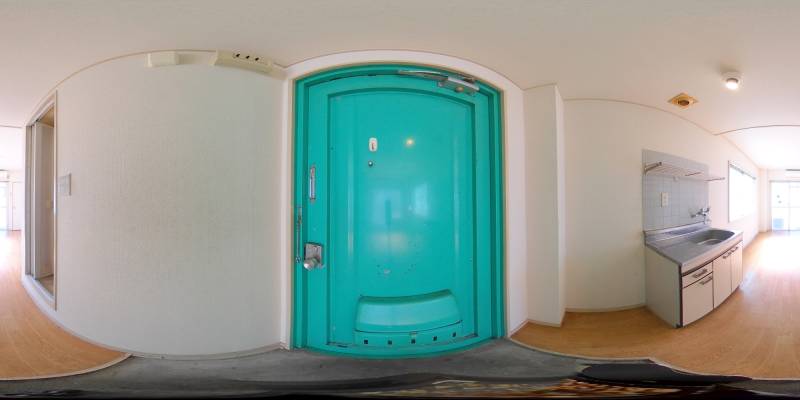 パノラマ画像玄関