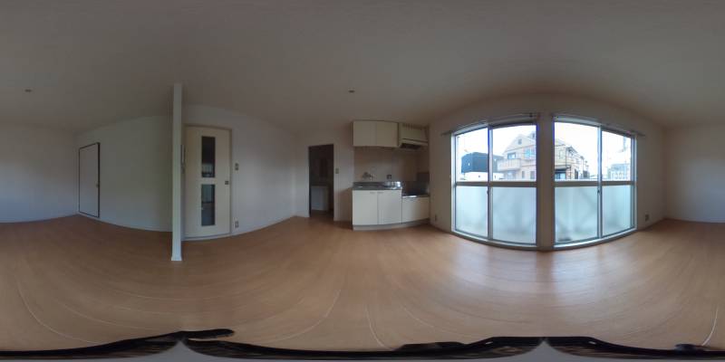 パノラマ画像リビング