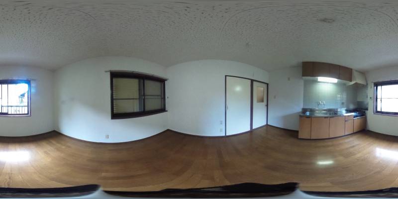 パノラマ画像リビング