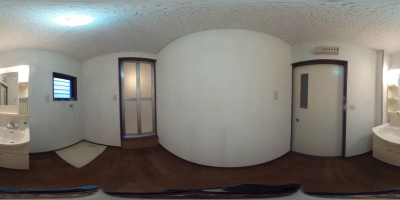 パノラマ画像洗面所