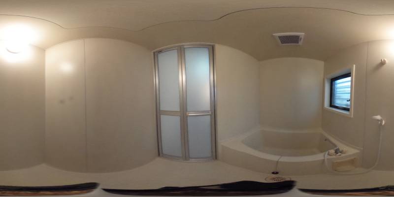 パノラマ画像バスルーム