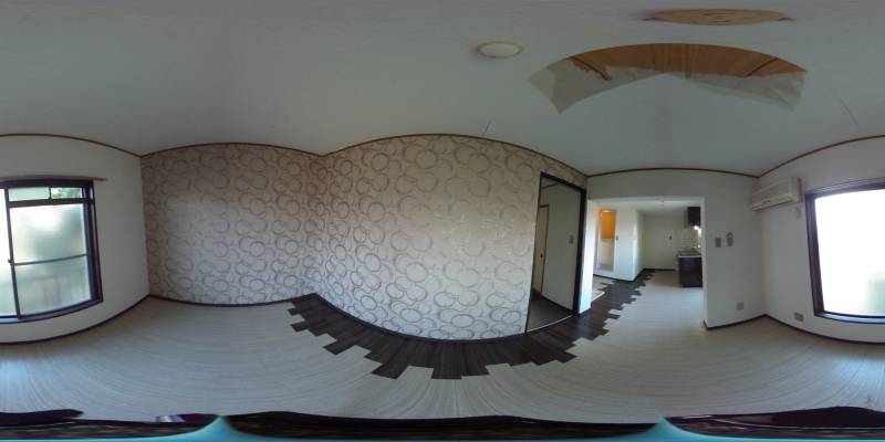 パノラマ画像リビング