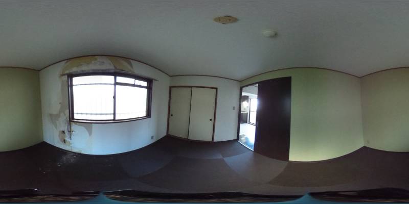 パノラマ画像洋室