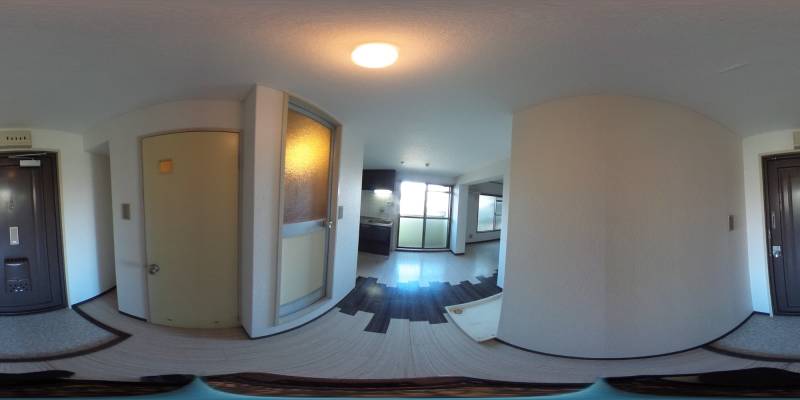 パノラマ画像玄関