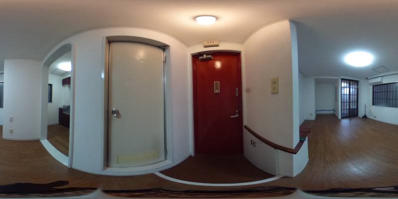 パノラマ画像玄関