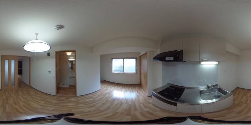 パノラマ画像キッチン