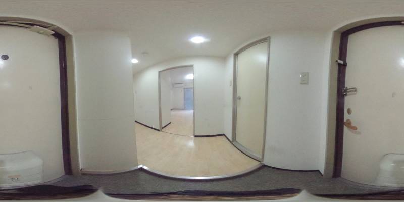 パノラマ画像玄関