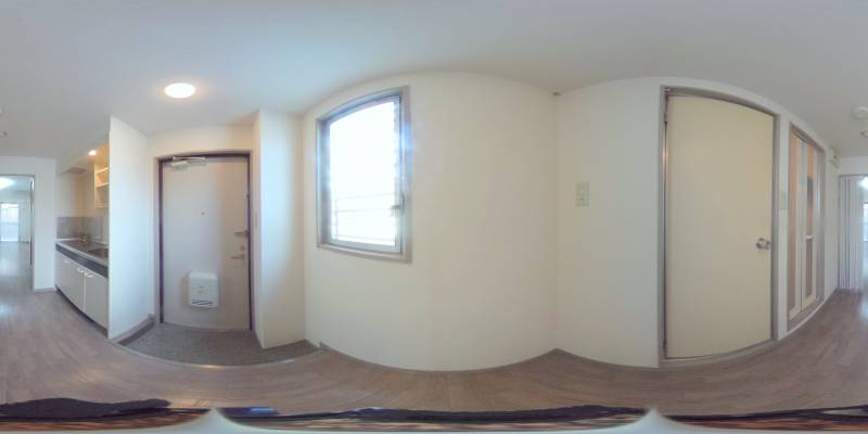 パノラマ画像玄関