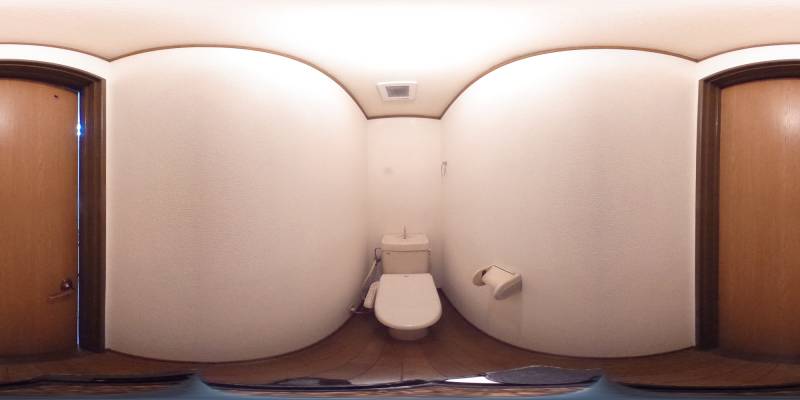 パノラマ画像トイレ