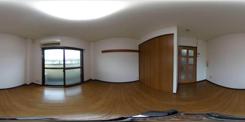 パノラマ画像洋室