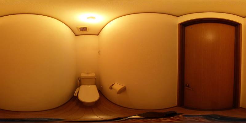 パノラマ画像トイレ