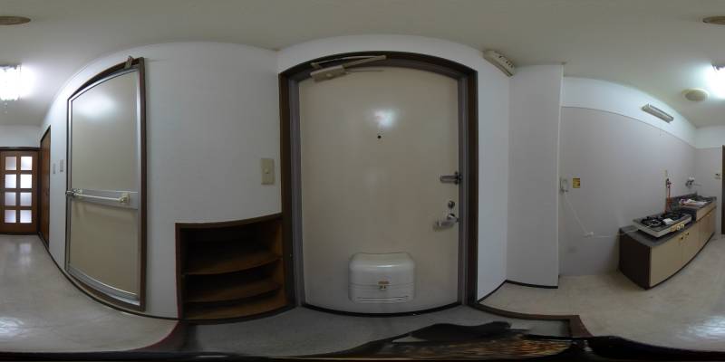 パノラマ画像玄関