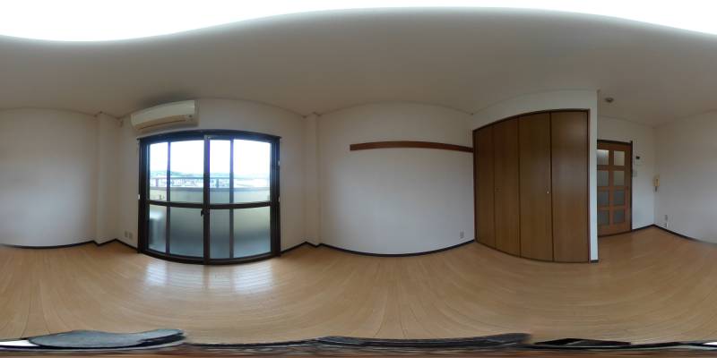 パノラマ画像洋室