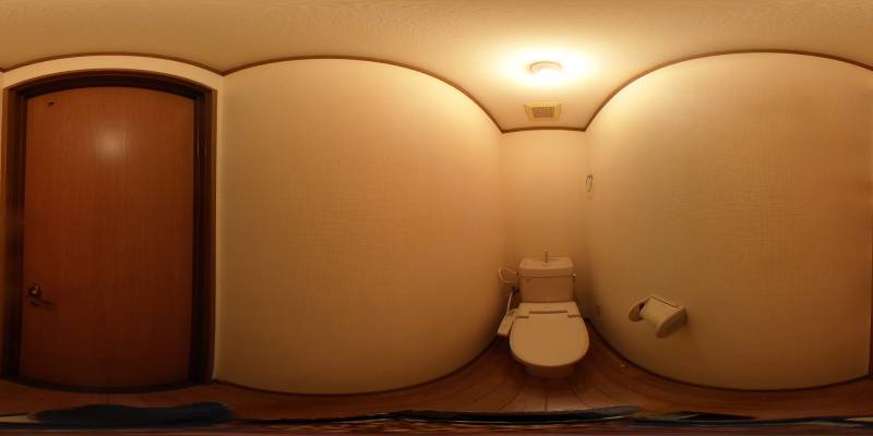 パノラマ画像トイレ