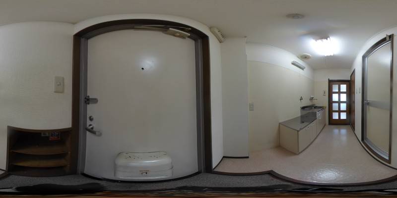 パノラマ画像玄関