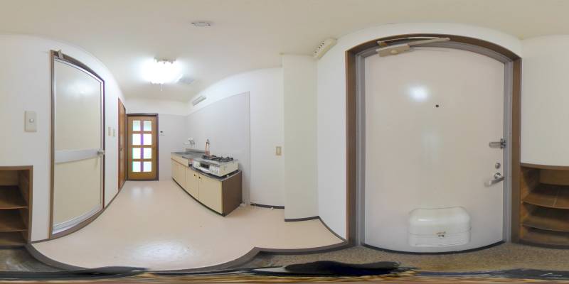 パノラマ画像玄関