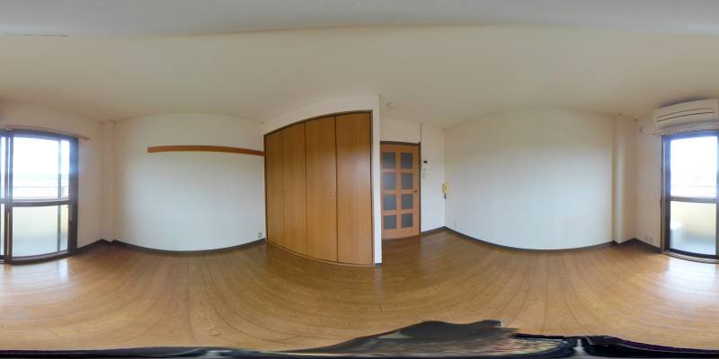 パノラマ画像洋室