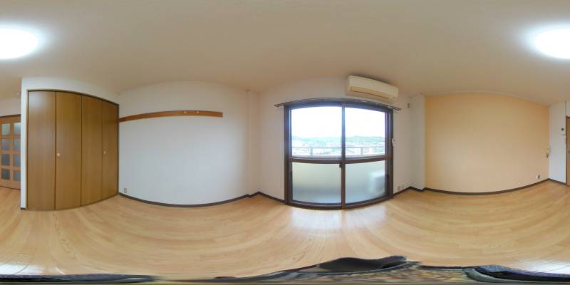 パノラマ画像洋室