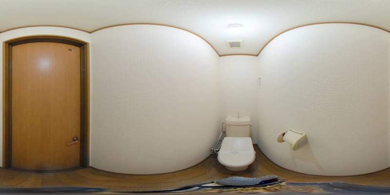 パノラマ画像トイレ