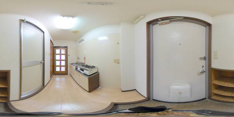 パノラマ画像玄関