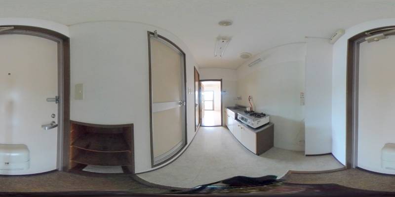 パノラマ画像玄関