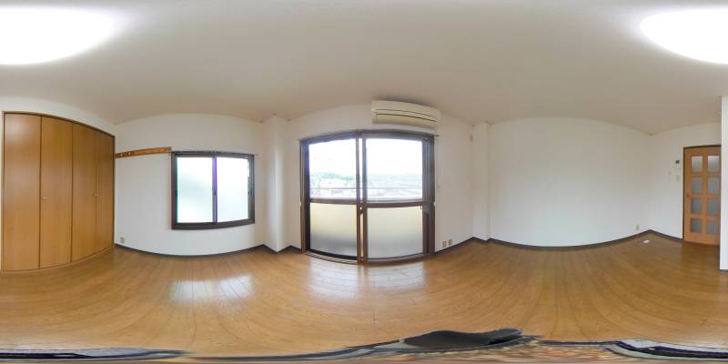 パノラマ画像洋室