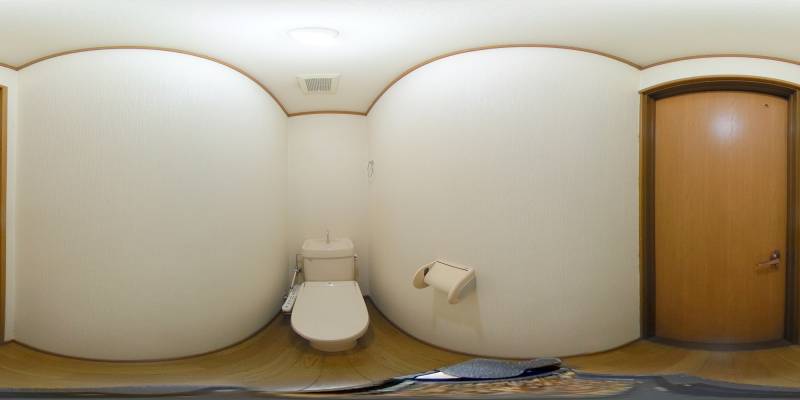 パノラマ画像トイレ