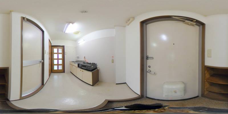 パノラマ画像玄関