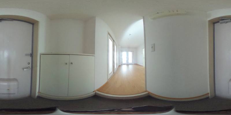 パノラマ画像玄関