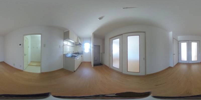 パノラマ画像リビング