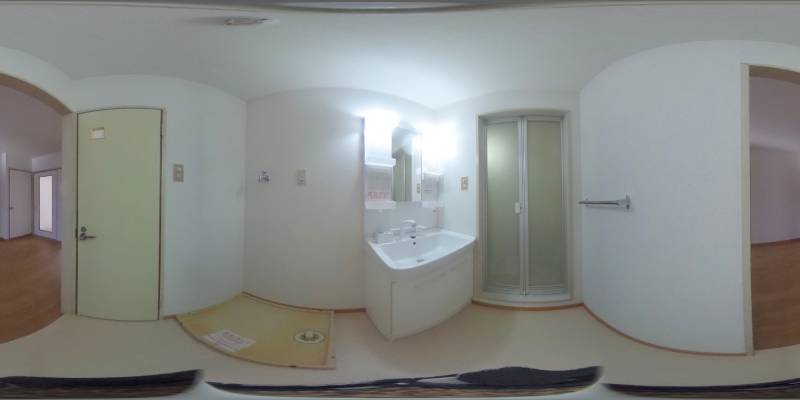 パノラマ画像洗面所