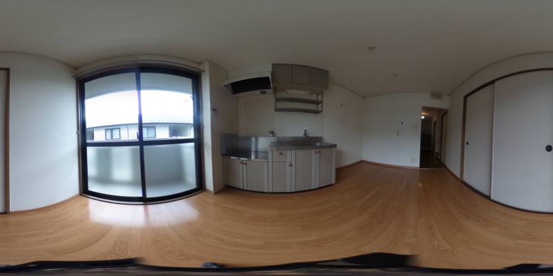 パノラマ画像キッチン