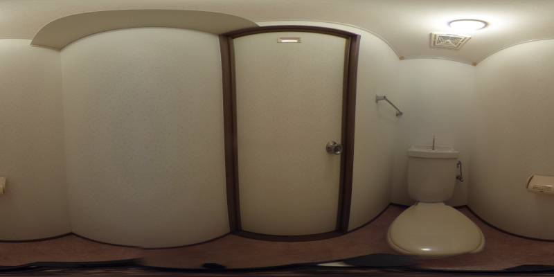 パノラマ画像トイレ