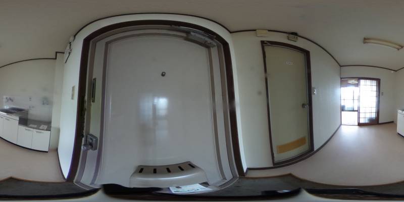 パノラマ画像玄関