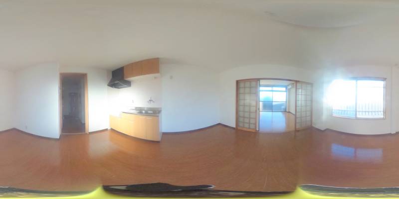 パノラマ画像洋室