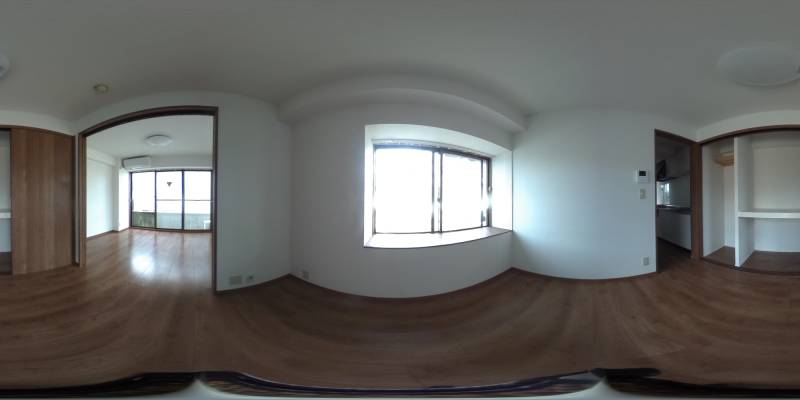 パノラマ画像洋室